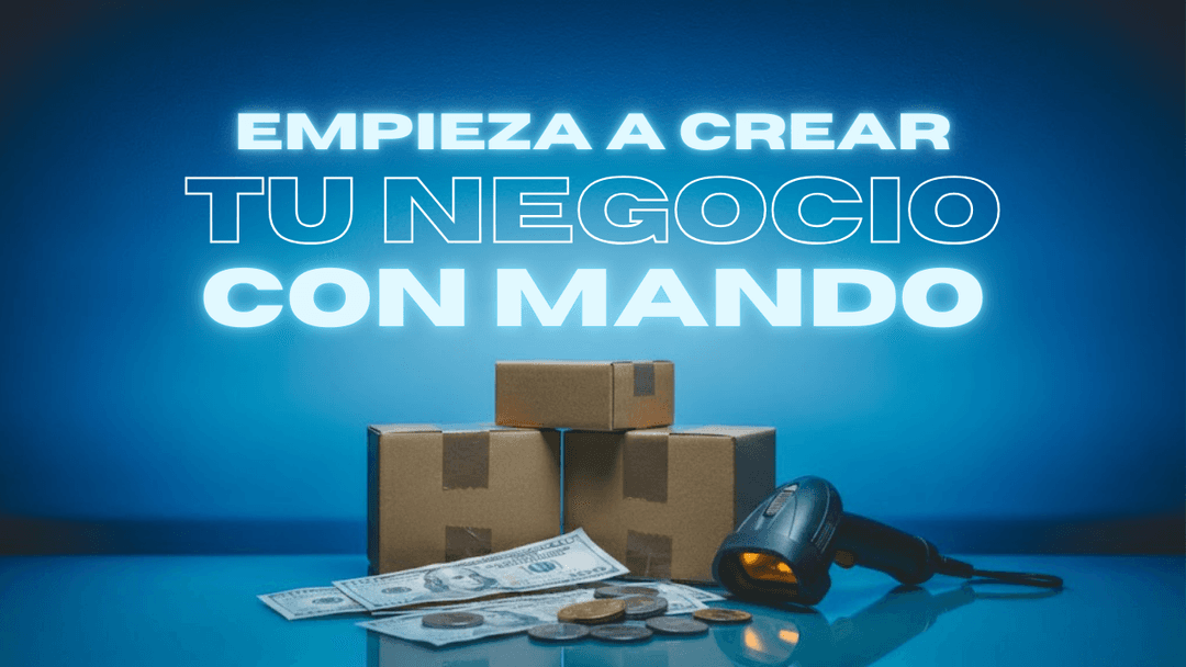 Crea tu primer negocio digital en Mando en pocos pasos